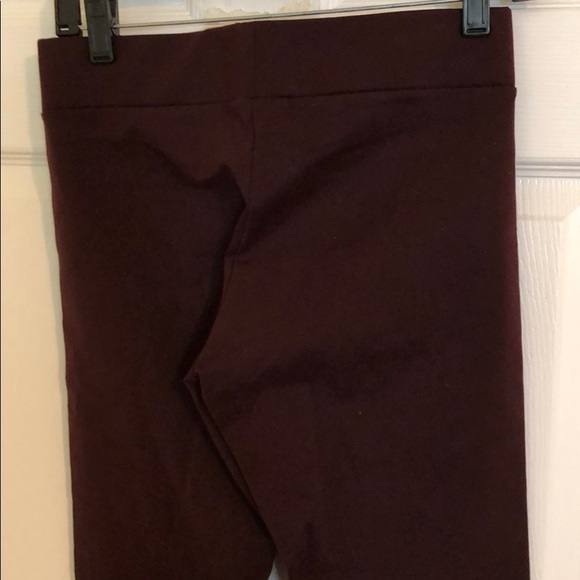 Deep merlot pointe leggings - Picture 2 of 3